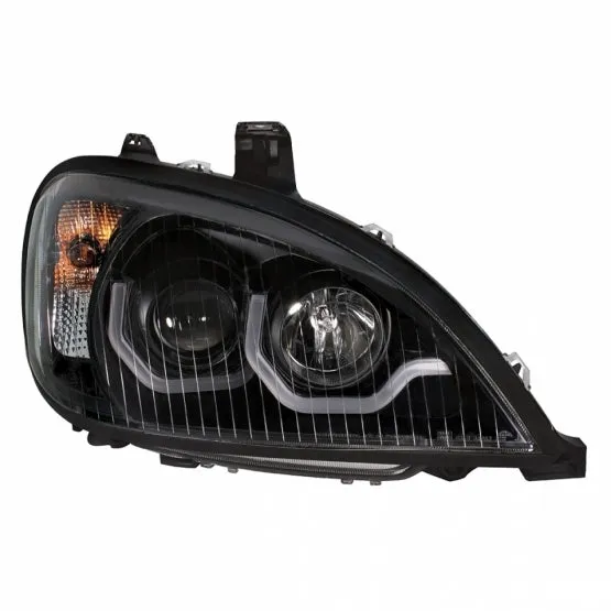 1996  Freightliner Columbia "Blackout" Projection Headlight with Dual Function Light Bar