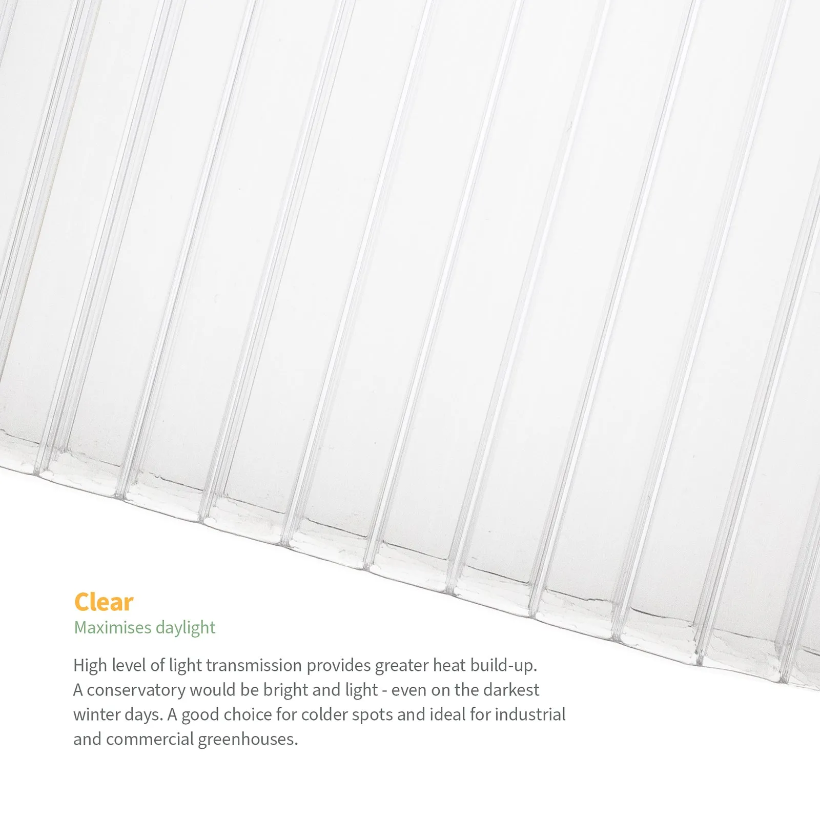 25mm Clear Polycarbonate Sheets