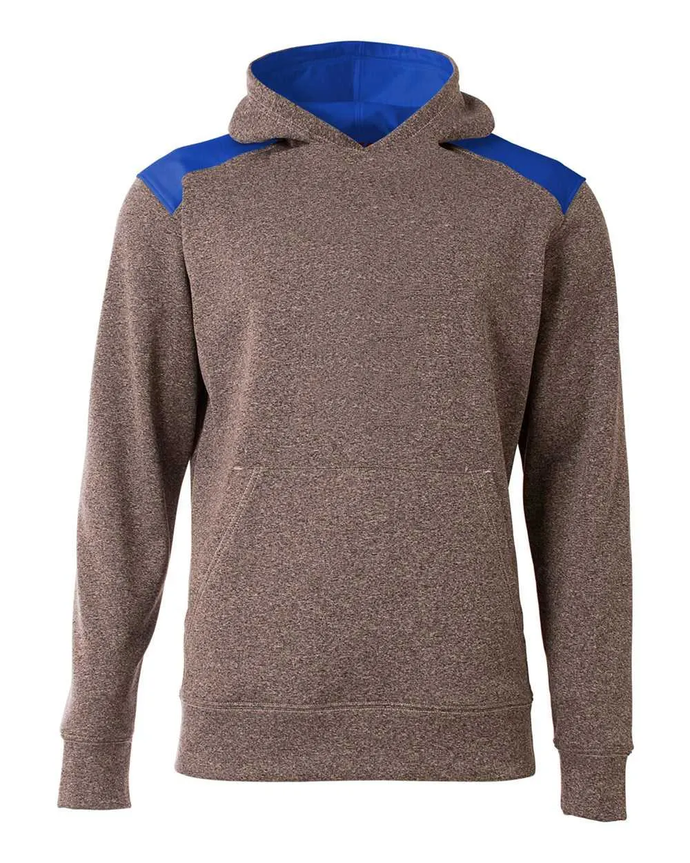 A4 NB4093 Tourney Youth Fleece Hoodie - Heather Royal