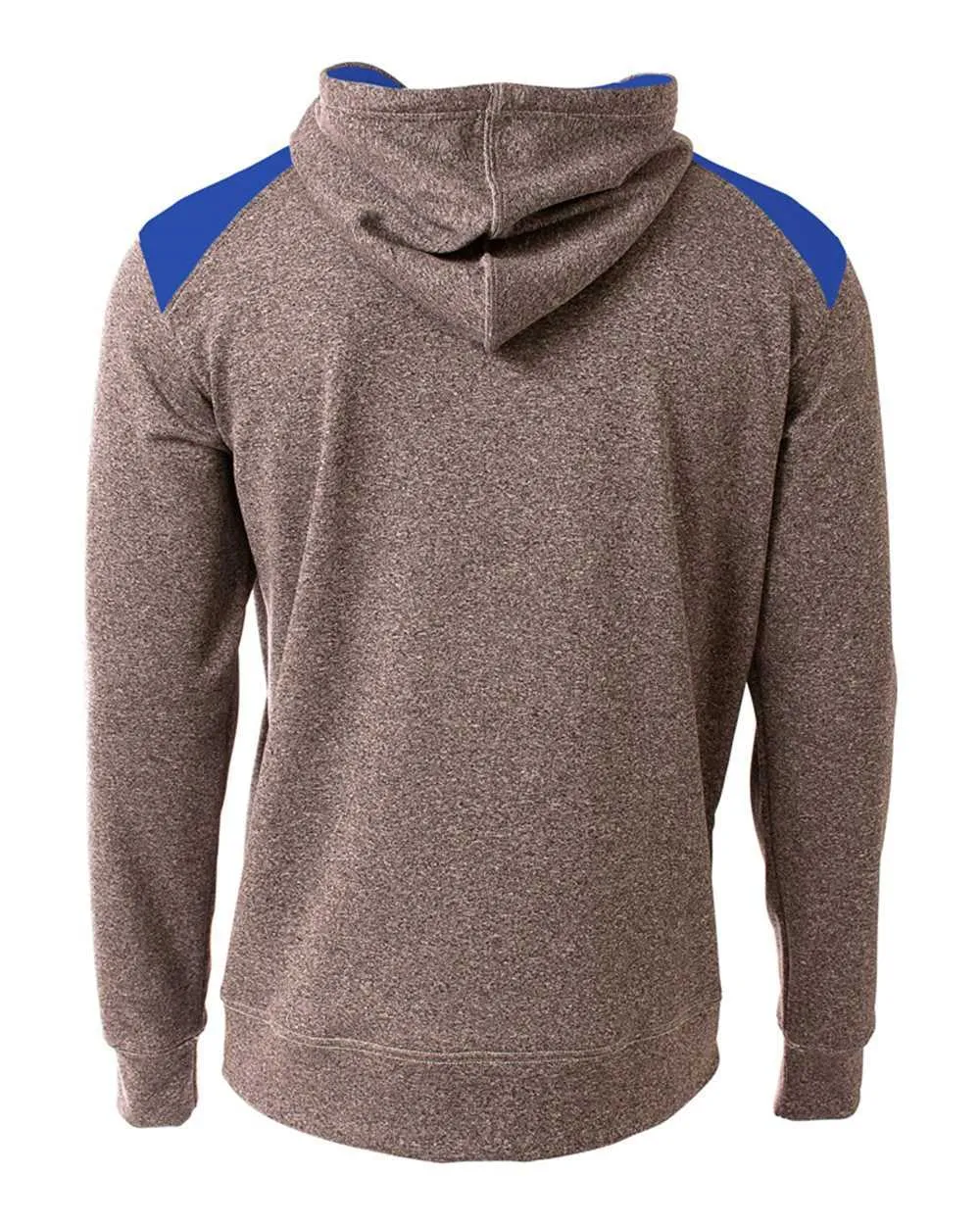 A4 NB4093 Tourney Youth Fleece Hoodie - Heather Royal