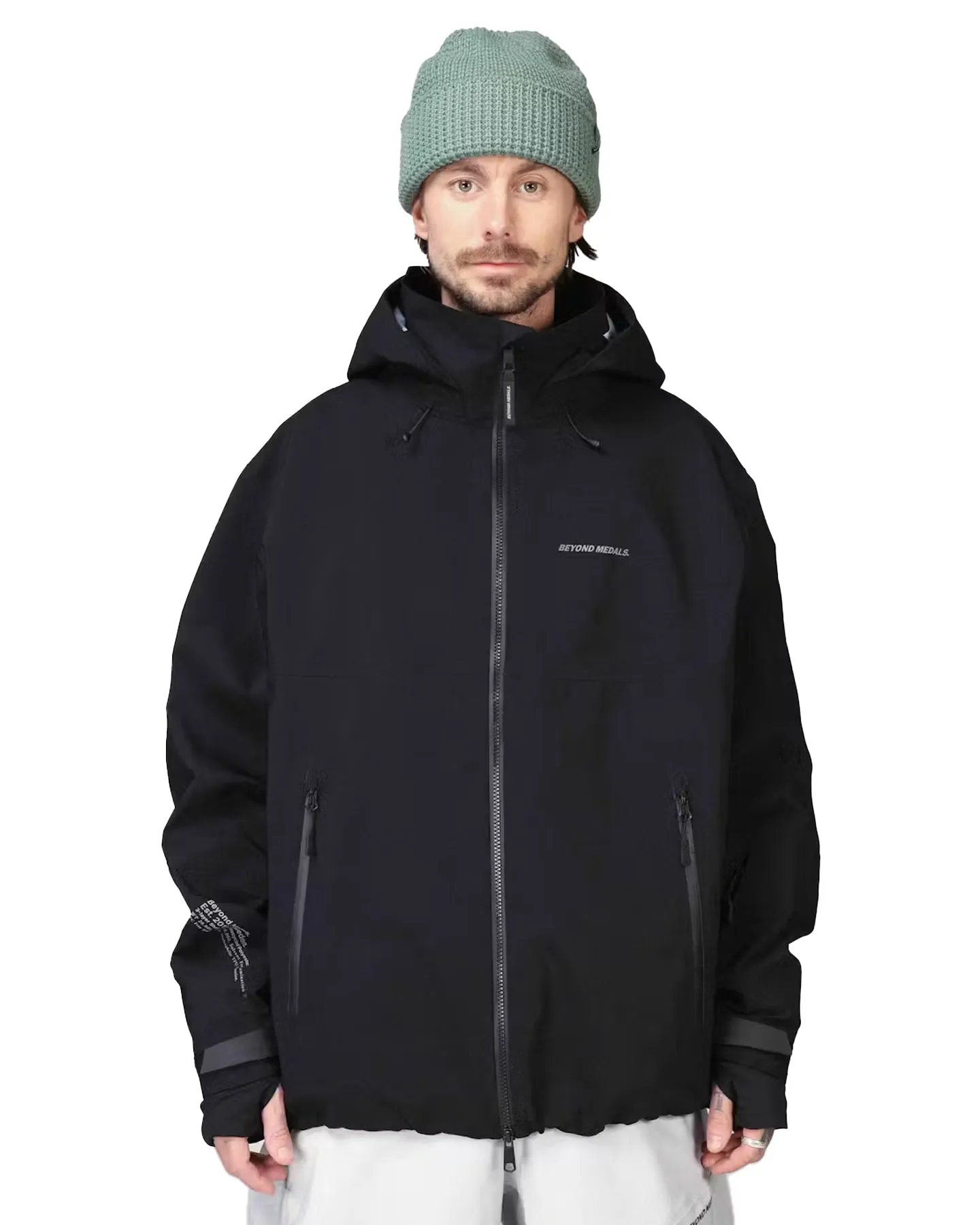 Beyond Medals High Tech 3L Snow Jacket - Black