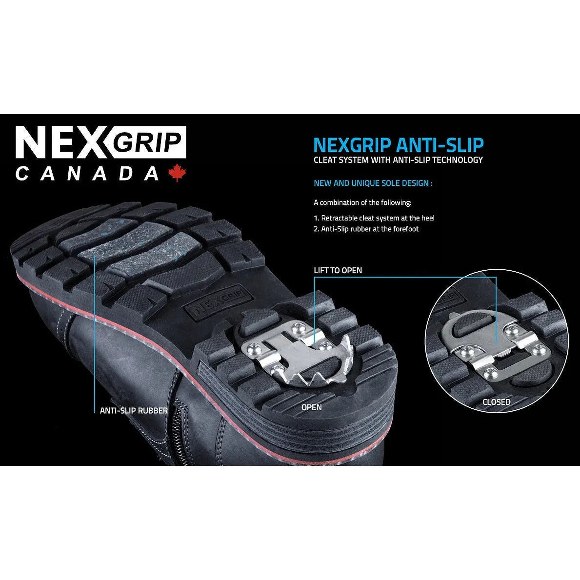 BOTTE NEXGRIP CRAMPONS ICE JENNA 4.0