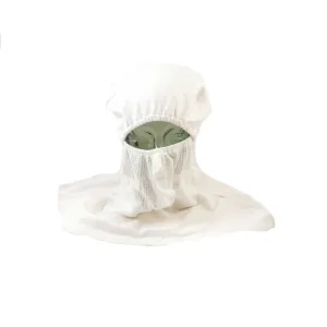 British Balaclava / Antiflash Hood. Used / Graded. White.