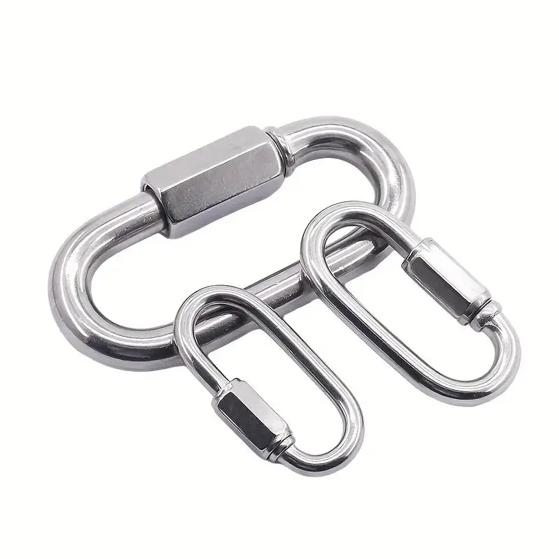 Chain 2pcs Stainless Steel Chain Link Quick Chain Connector