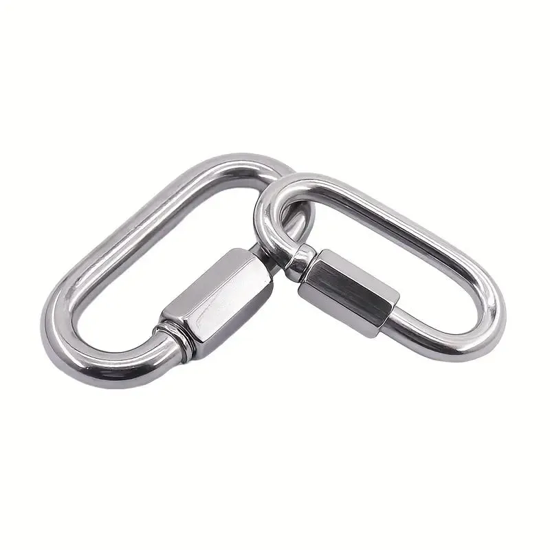 Chain 2pcs Stainless Steel Chain Link Quick Chain Connector