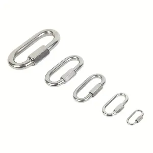 Chain 2pcs Stainless Steel Chain Link Quick Chain Connector