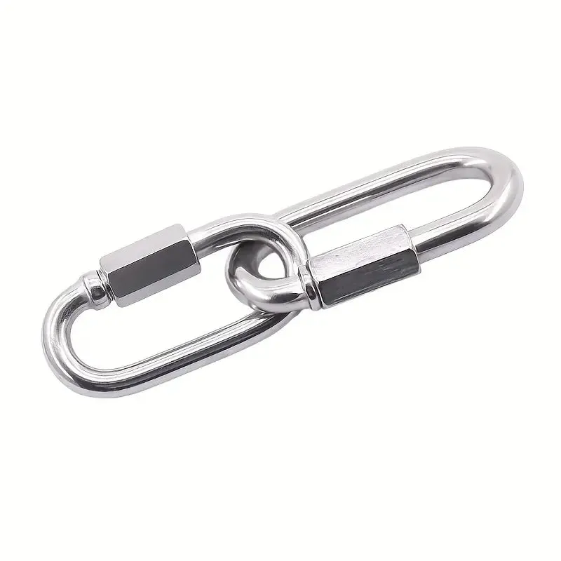 Chain 2pcs Stainless Steel Chain Link Quick Chain Connector