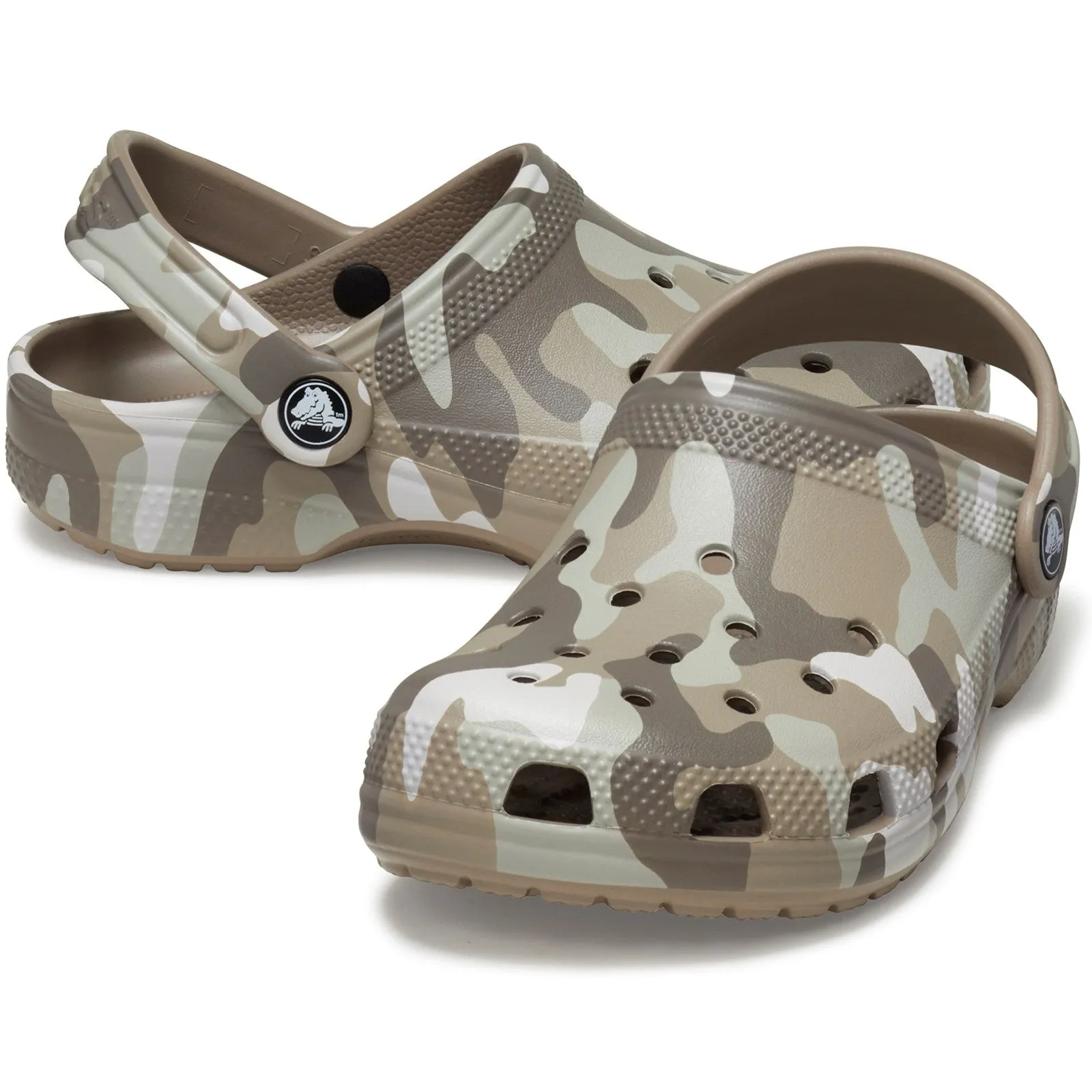 Crocs Classic Camo Print Kids Clog