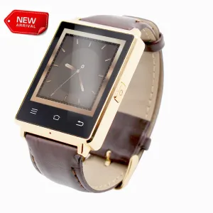 D6 Android 5.1 WIFI 3G Smart Watch Phone MTK6580 Quad Core 1GB 8GB GPS 3G SIM Bluetooth Heart Rate