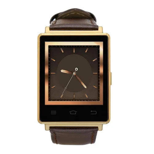 D6 Android 5.1 WIFI 3G Smart Watch Phone MTK6580 Quad Core 1GB 8GB GPS 3G SIM Bluetooth Heart Rate