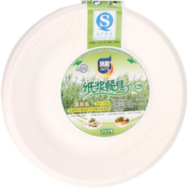 Disposable Paper Plate Bowl 8 Packs