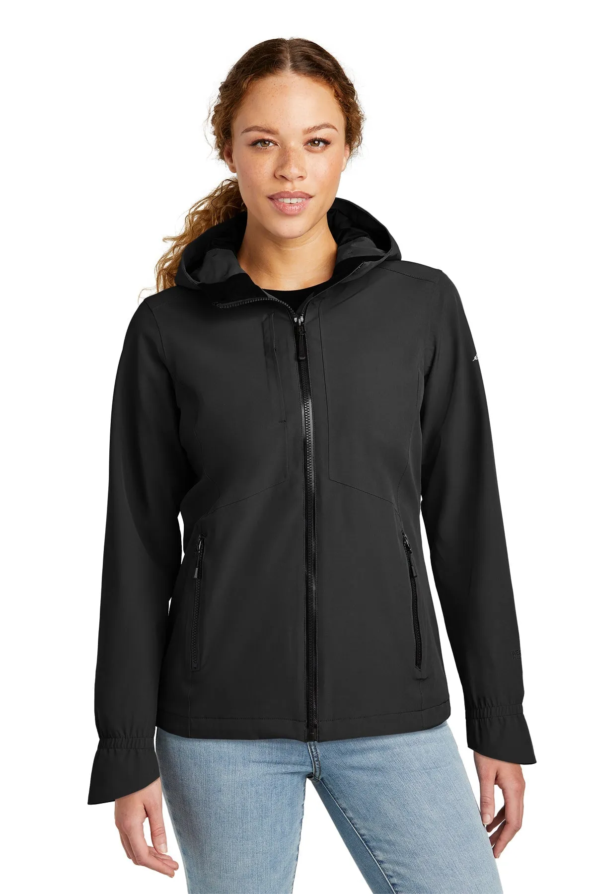 Eddie Bauer Ladies WeatherEdge Customized Jackets, Deep Black