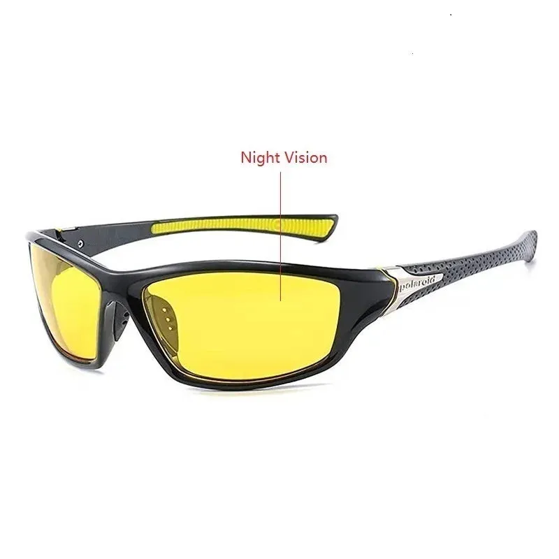 Fashion Polarized Sport Sunglasses Men Women Fishing Hiking Driving Anti-glare Sun Glasses Luxury Brand Designer UV400 Eyewear