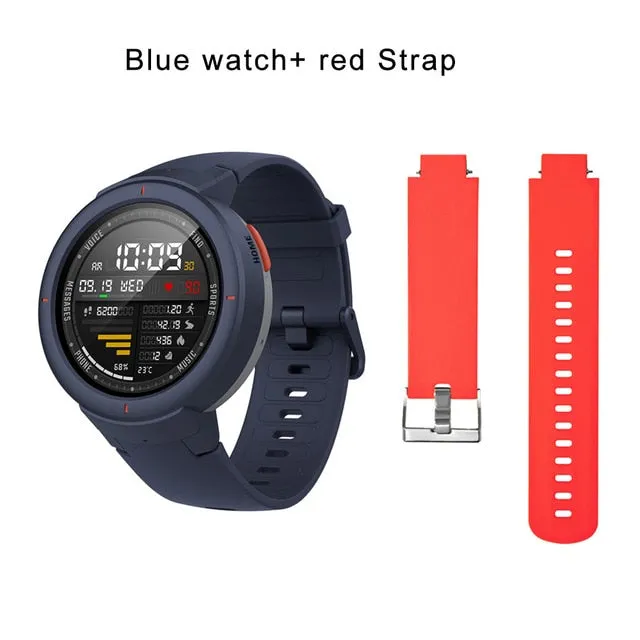 Global Version Xiaomi Huami AMAZFIT Verge 3 GPS Smart Watch IP68 AMOLED Screen Answer Calls Smartwatch Multi Sports for MI MI8