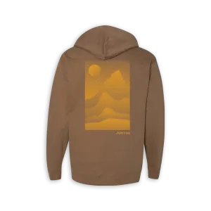 Mountain Fog Hoodie - Saddle