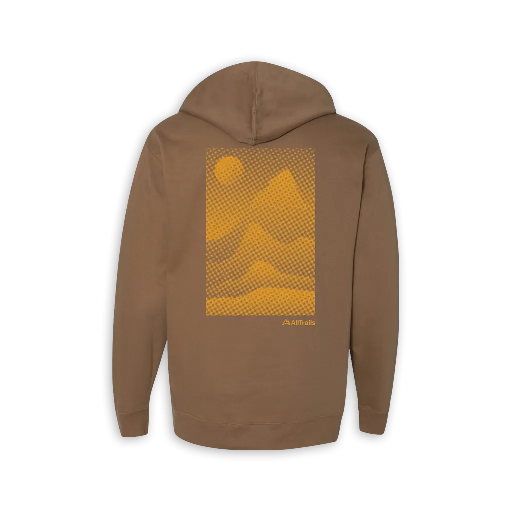 Mountain Fog Hoodie - Saddle