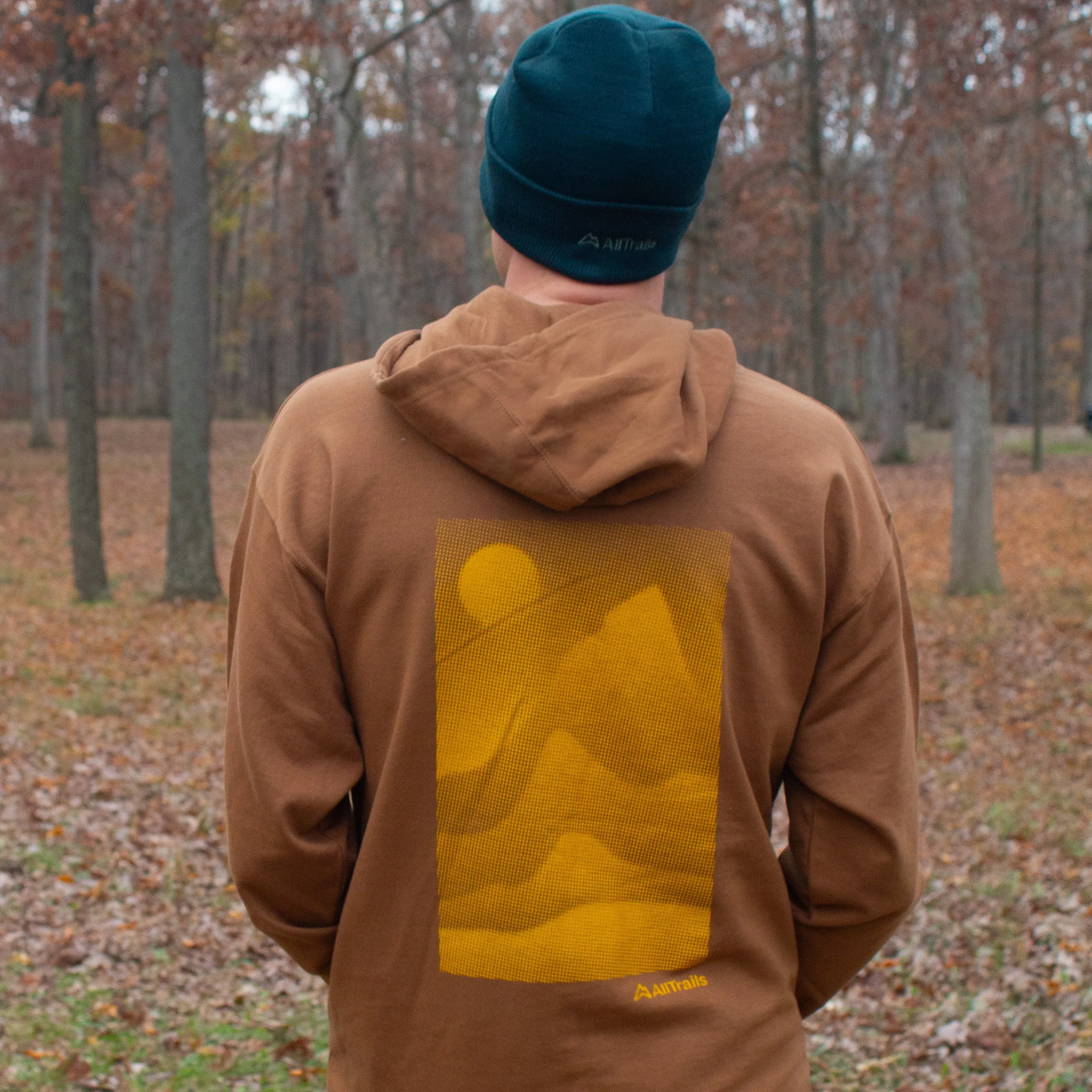 Mountain Fog Hoodie - Saddle