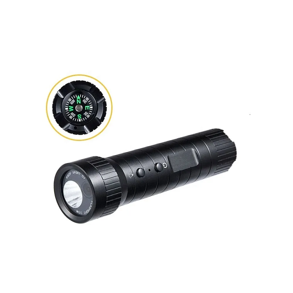 Multi-Function Flashlight Camera & Video Recorder - Wide Angle