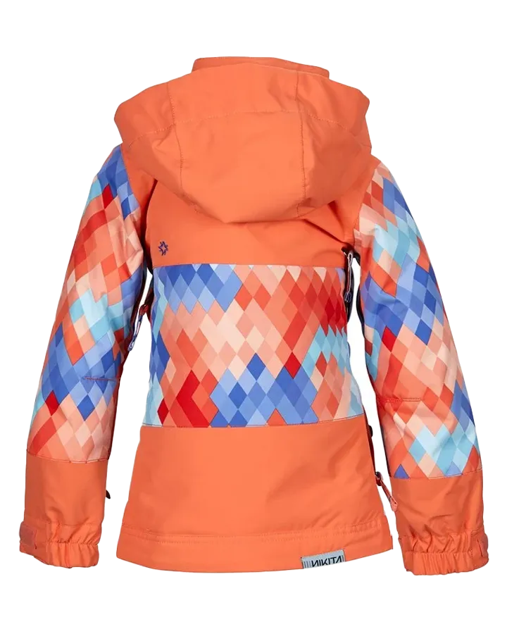 Nikita Girls Magnolia Jacket - Dimension/Coral