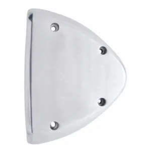 Polished Aluminum Headlight Turn Signal Cover Kit For Peterbilt