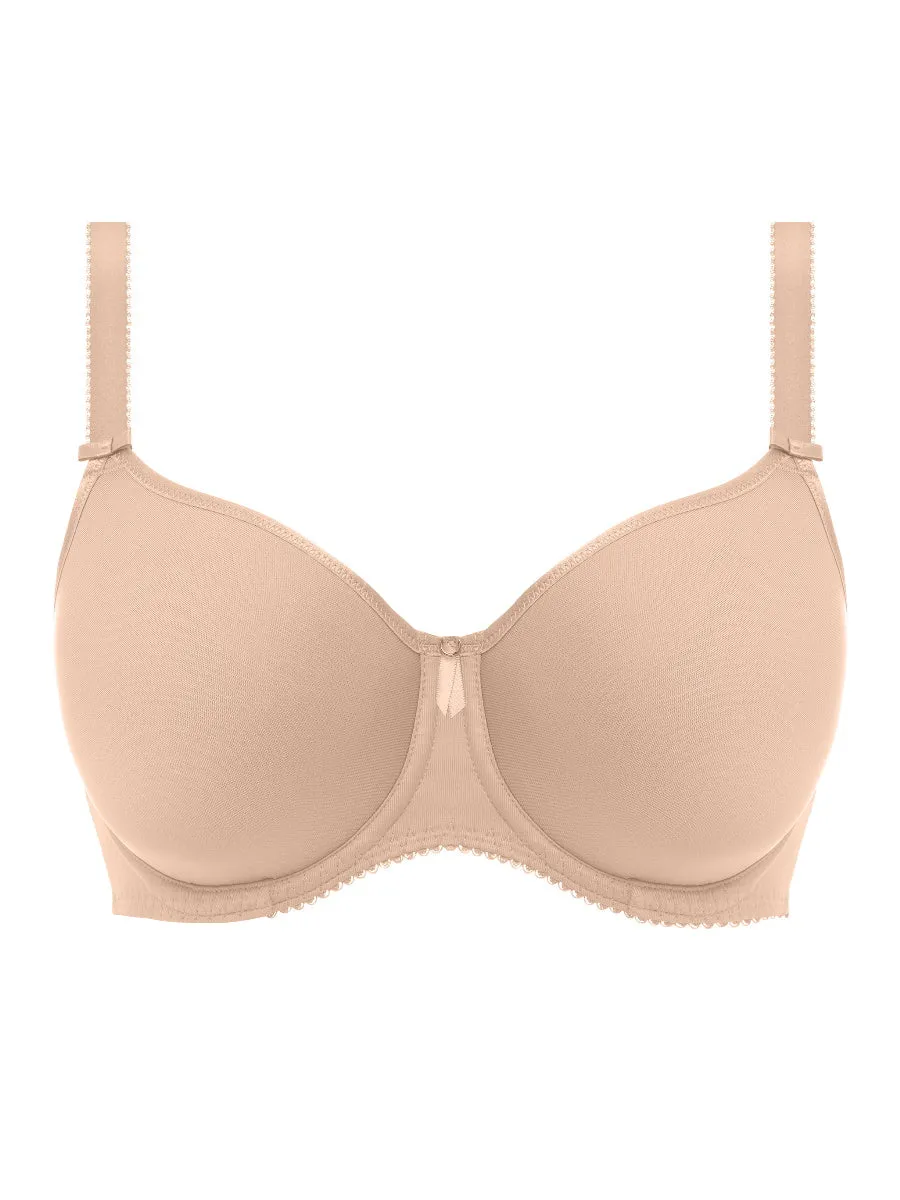 Rebecca Essentials Moulded Spacer Bra - Natural Beige