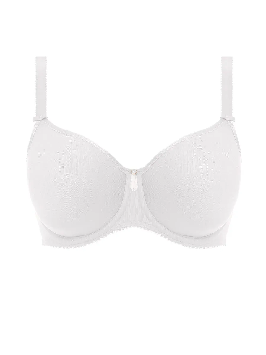 Rebecca Essentials Moulded Spacer Bra - White