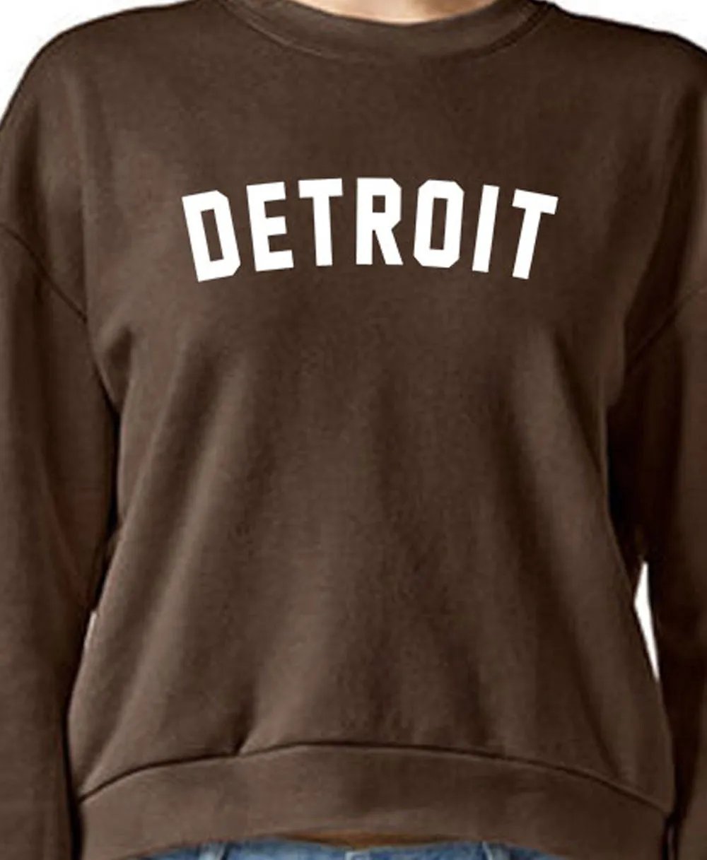 Small Detroit Arch Crewneck